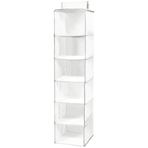 Etagère souple 6 niveaux life blanc - COMPACTOR