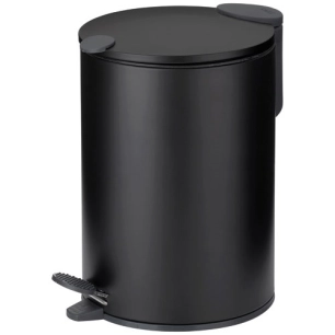 Poubelle 3 L Noire - Mats - KELA