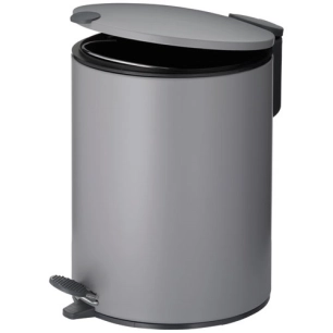 Poubelle 5 L Gris Clair - Mats - KELA