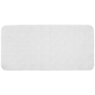 Tapis bain 45x91cm blanc - RAYEN