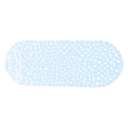 Tapis fond baignoire 99x39 galet transparent - MSV