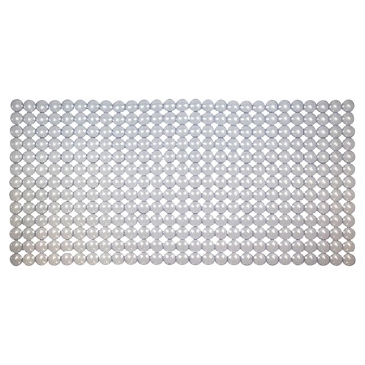 Fond de baignoire bulles cristal transparent 72x36cm - IDMAT