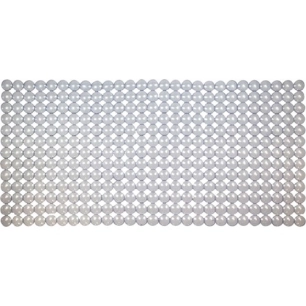 Fond de baignoire bulles cristal transparent 72x36cm - IDMAT