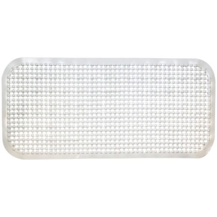 Tapis fond baignoire classique blanc - IDMAT