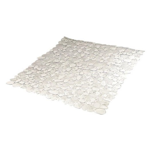 Fond de douche galet pvc incolore 52x52cm - FRANDIS