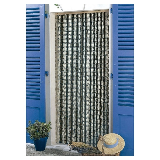 Rideau portière e107 naturel 100x220 - MOREL