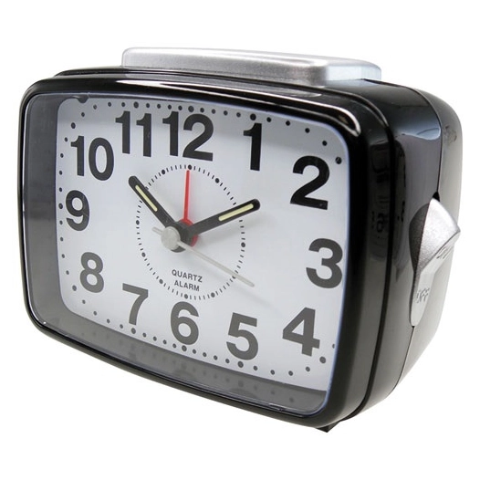 Réveil à quartz silencieux lumière + bip crescendo - KATIME