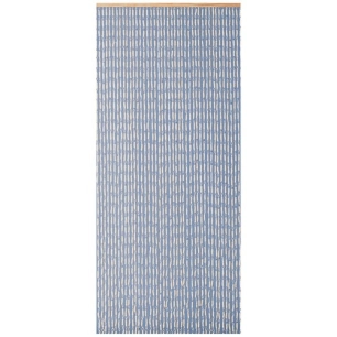 Rideau de porte Midi torsade palme - 90x200 cm - MOREL