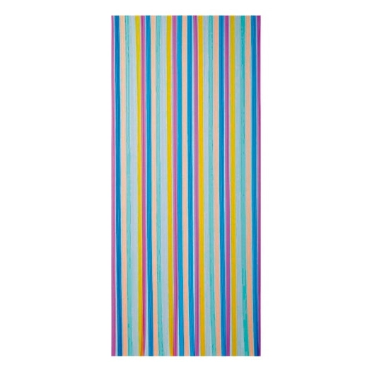 Rideau de porte Tahiti PVC 90x200 cm - multicolore - MOREL