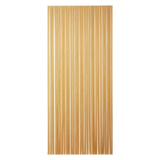 Rideau de porte Tahiti PVC 90x200 cm - brun, beige - MOREL