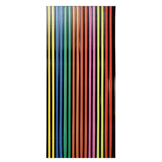 Rideau de porte lanières plastiques Antilles little - 90 x 220 cm - MOREL
