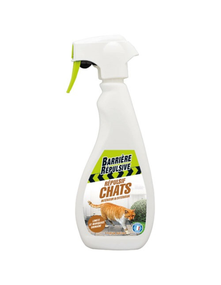 Répulsif chat intérieur extérieur pae 500ml /nc - BARRIERE REPULSIVE.
