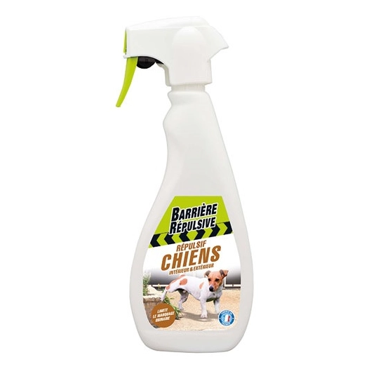 Répulsif chiens intérieur extérieur pae 500ml /nc - BARRIERE REPULSIVE.