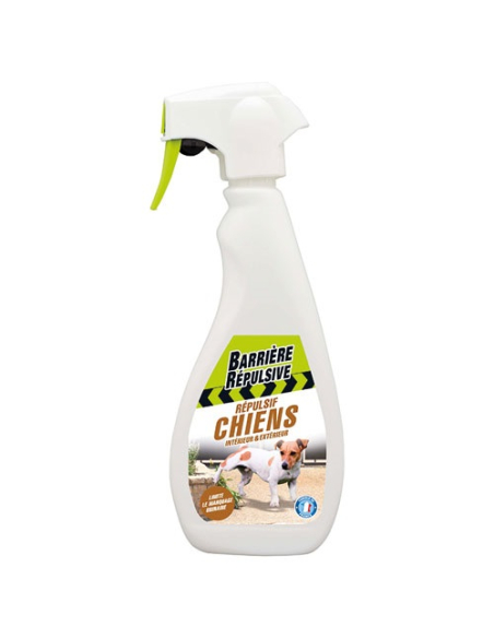 Répulsif chiens intérieur extérieur pae 500ml /nc - BARRIERE REPULSIVE.