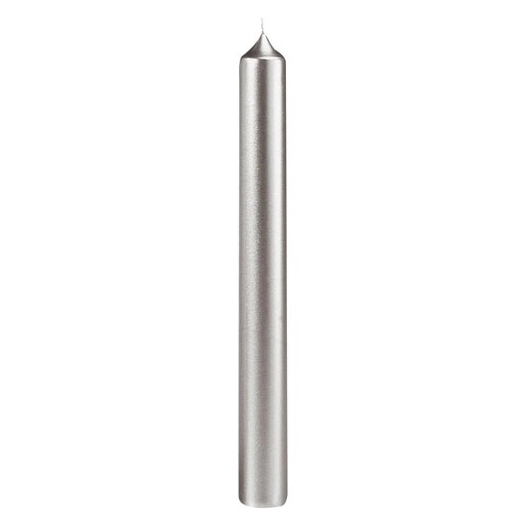 Bougie droite argent 200mm - LA FRANCAISE
