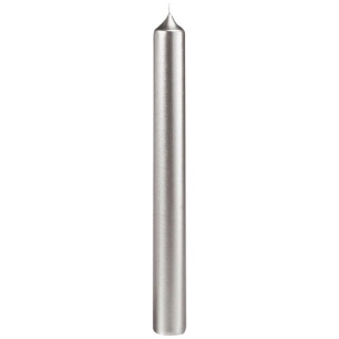 Bougie droite argent 200mm - LA FRANCAISE