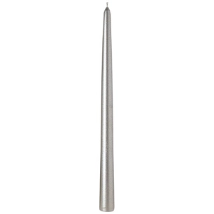 Bougie flambeaux argent 290mm - LA FRANCAISE