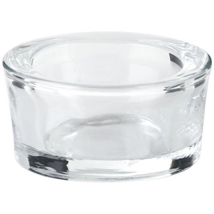 Porte bougie chauffe plat verre transparent - LA FRANCAISE