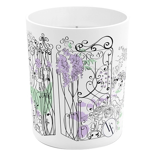 Bougie parfumée 180 g Jardin Romantique - Jardins Parfumés - LA FRANCAISE