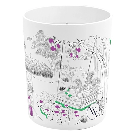 Bougie parfumée 180 g Jardin Exotique - Jardins Parfumés - LA FRANCAISE