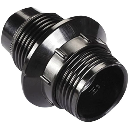 3 Douille E14 filetée + bague Ø10 noir - ELECTRALINE