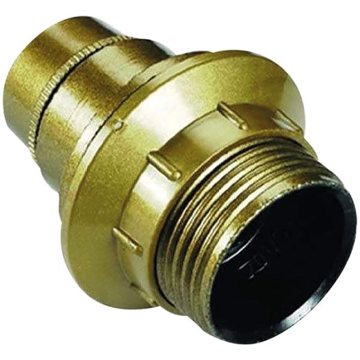 3 Douille E14 filetée + bague Ø or - ELECTRALINE