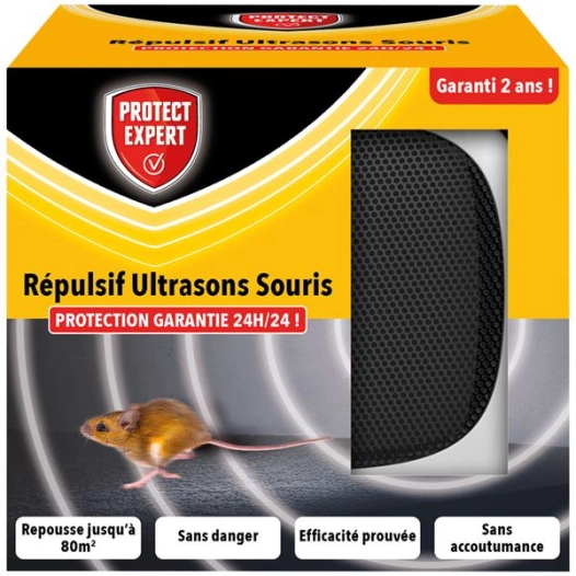 Repulsif ultrason intermitent souris /nc - PROTECT EXPERT