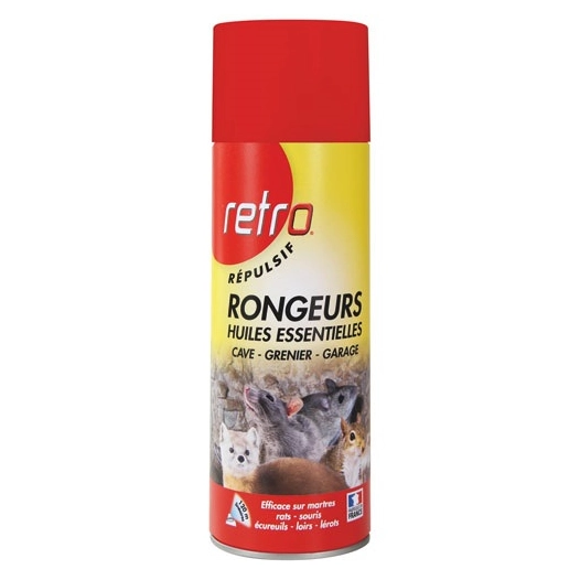 Retro repulsif rongeurs huiles essentielles 400ml - RETRO