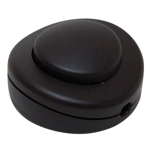 Interrupteur lampe au pied 2a carré noir vrac - LEGRAND