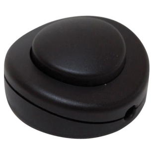 Interrupteur lampe au pied 2a carré noir vrac - LEGRAND