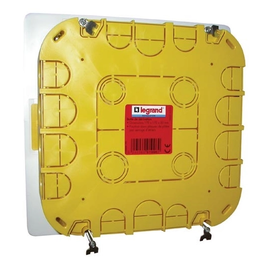 Boîte dérivation à encastrer 170x170x50 /plaque de plâtre - LEGRAND