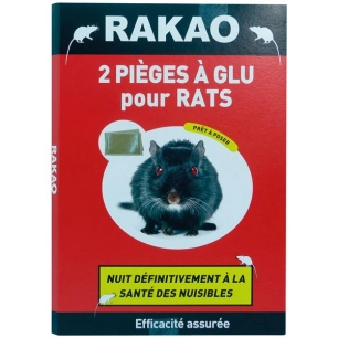 Glu anti rats Rakao lot de 2 plaques /nc - RAKAO