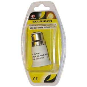 Adaptateur douille B22/E27 - EVOE