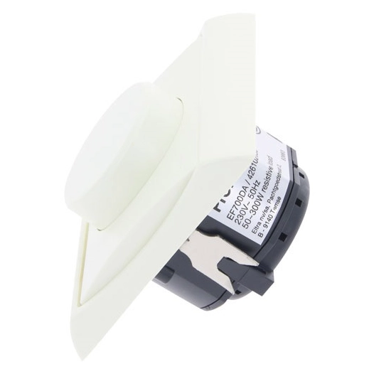 Variateur eclairage 300w à encastrer blanc - PROFILE