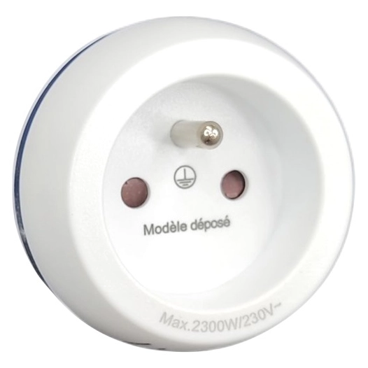 Adaptateur 2p+t France-Italie 230V 2300W - LTE DESIGN