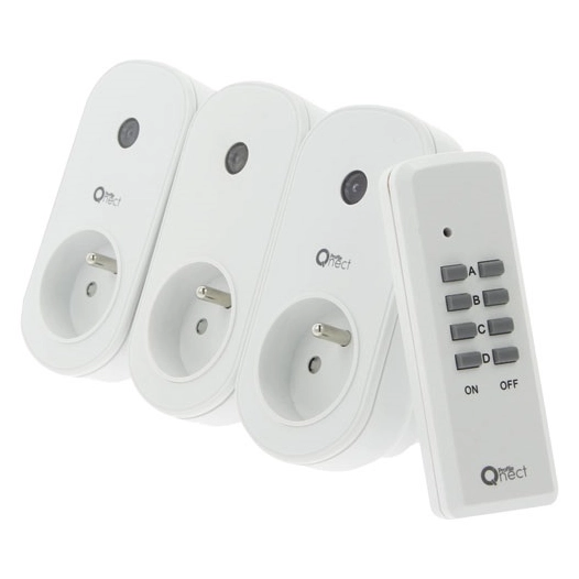 Prise avec télécommande kit 3 profile - PROFILE