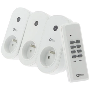 Prise avec télécommande kit 3 profile - PROFILE