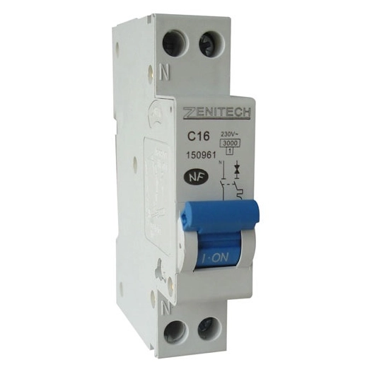 Disjoncteur PH/N - 16A zenitech NF
