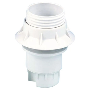 10 E14 thermoplastique lisse blanc