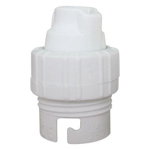 10 B22 nylon simple bague blanc