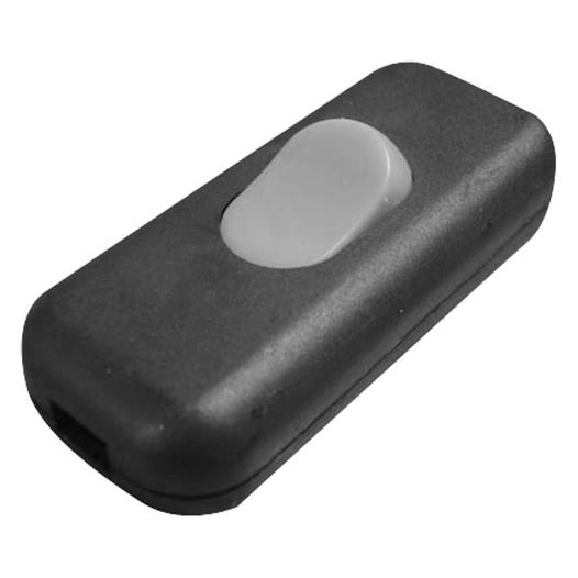 Interrupteur unipolaire luminescent noir en vrac - ZENITECH