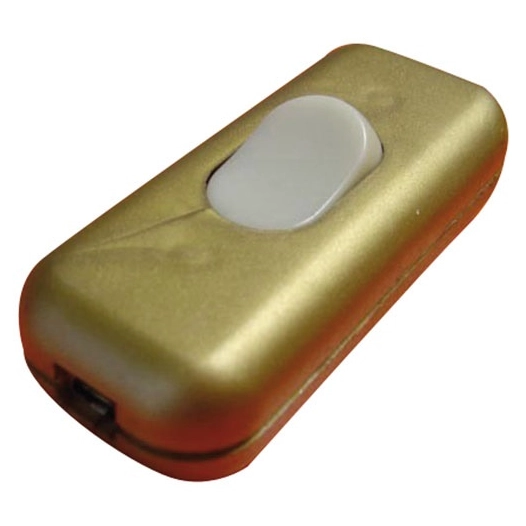 Interrupteur unipolaire luminescent or en vrac - ZENITECH