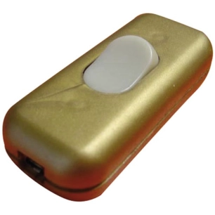 Interrupteur unipolaire luminescent or en vrac - ZENITECH