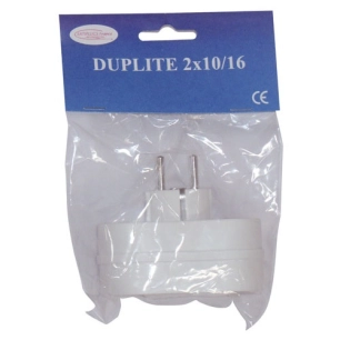 Fiche biplite 2x16a sc - SATIPLUGS FRANCE