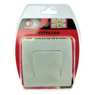 Inter V/V 10A encastrable blanc - EVOE