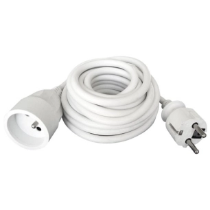 Prolongateur HO5vvf 3g1.5 blanc 3m - ZENITECH