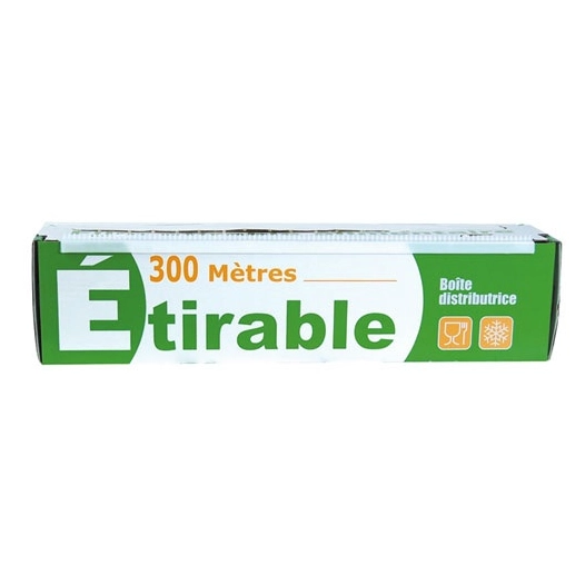 Rouleau Film Fraîcheur étirable 300 m x 0,45 m - SPHERE