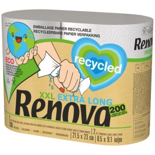 Essuie tout renova eco 100% recyclé 2 rlx - RENOVA