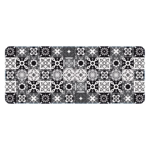 Tapis de cuisine 50 x 120 cm - Carreaux de ciment - IDMAT