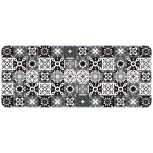 Tapis de cuisine 50 x 120 cm - Carreaux de ciment - IDMAT